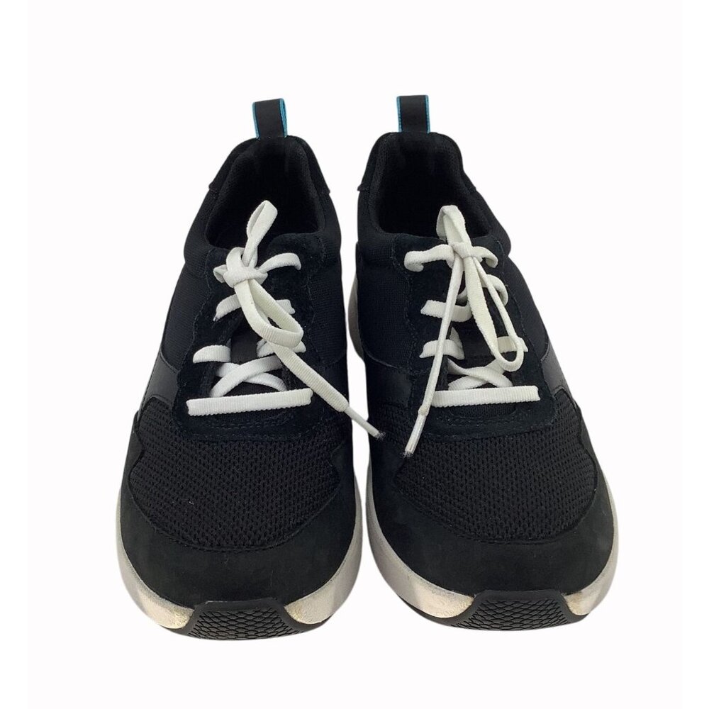 Clarks Wavewalk Womens Athletic Sneakers Black & White Size 7.5